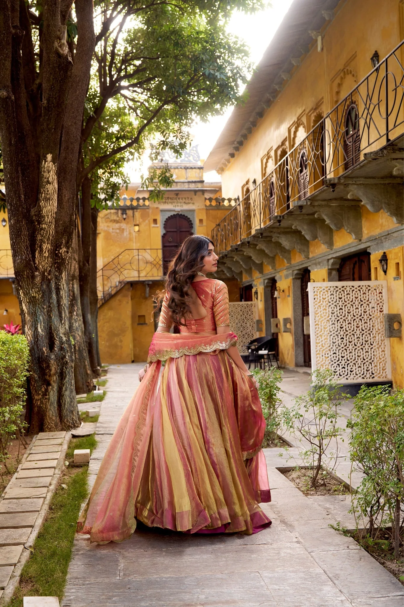 Carika Silk Designer Lehenga Choli Set With Embroidered Dupatta For Women - Image 5