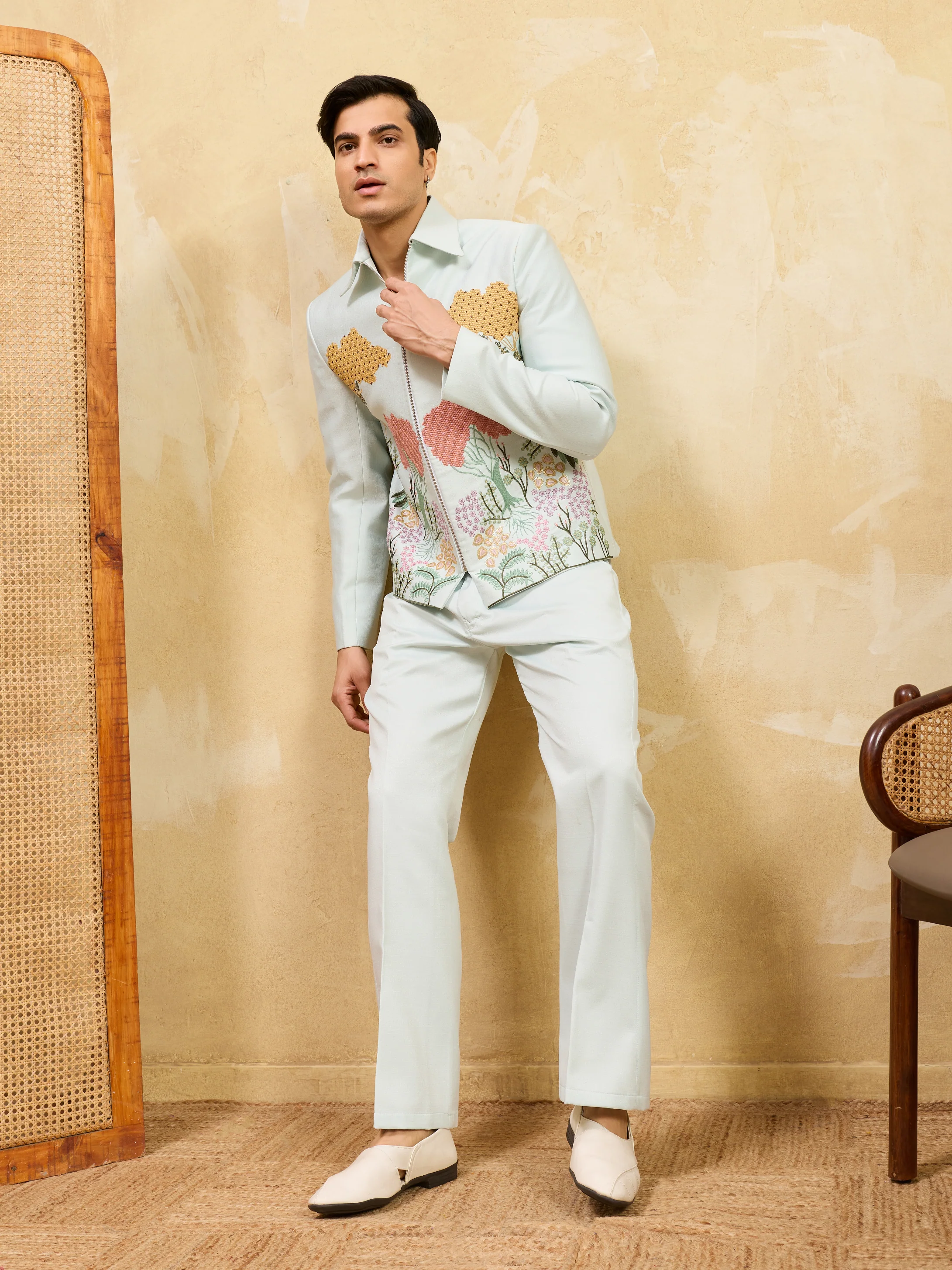 Exclusive Sky Bomber Jacket with Pant for Men - Image 4