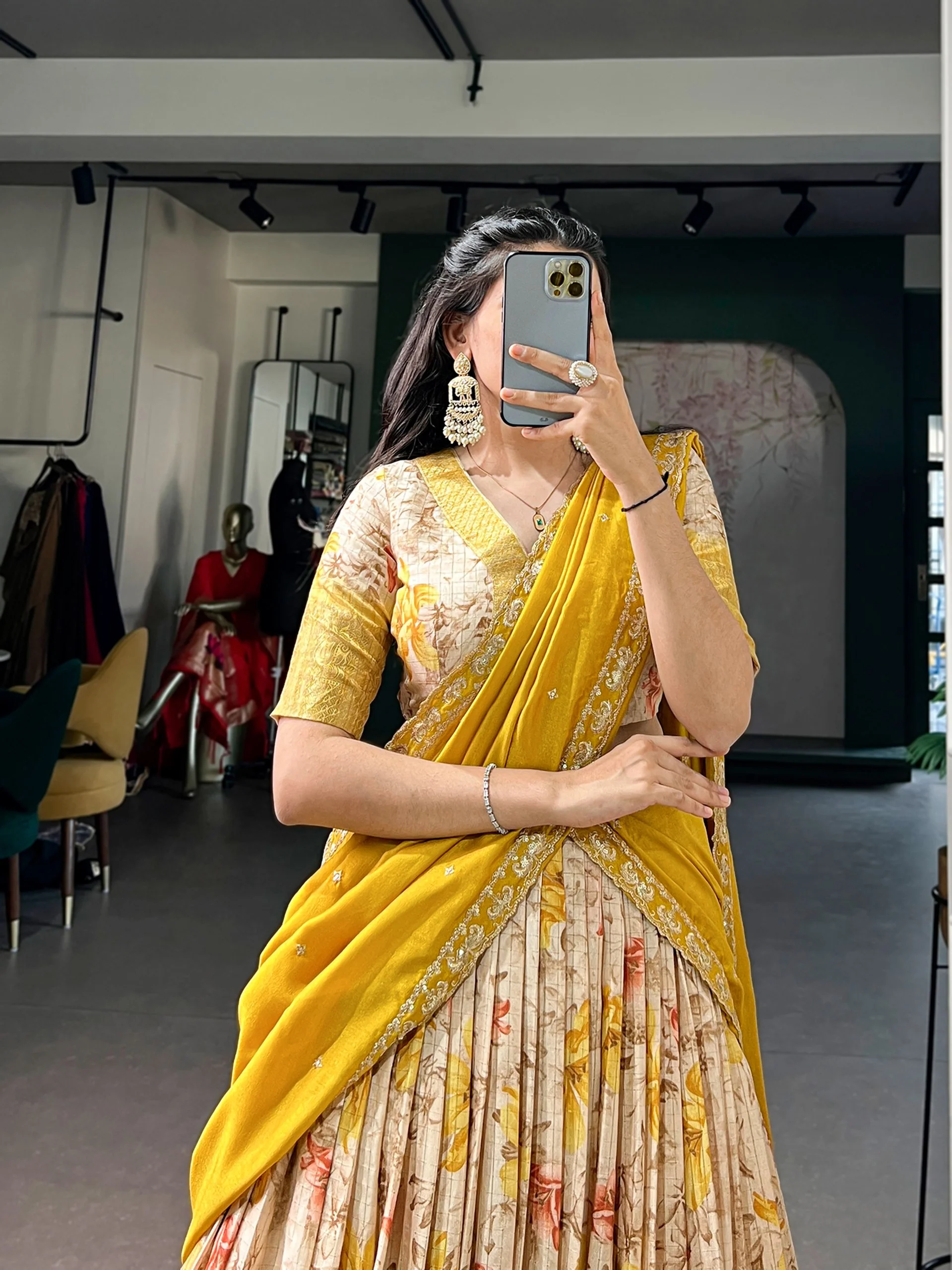 Festive Glam Dola Chex Zari Work Lehenga Choli Collection - Image 7