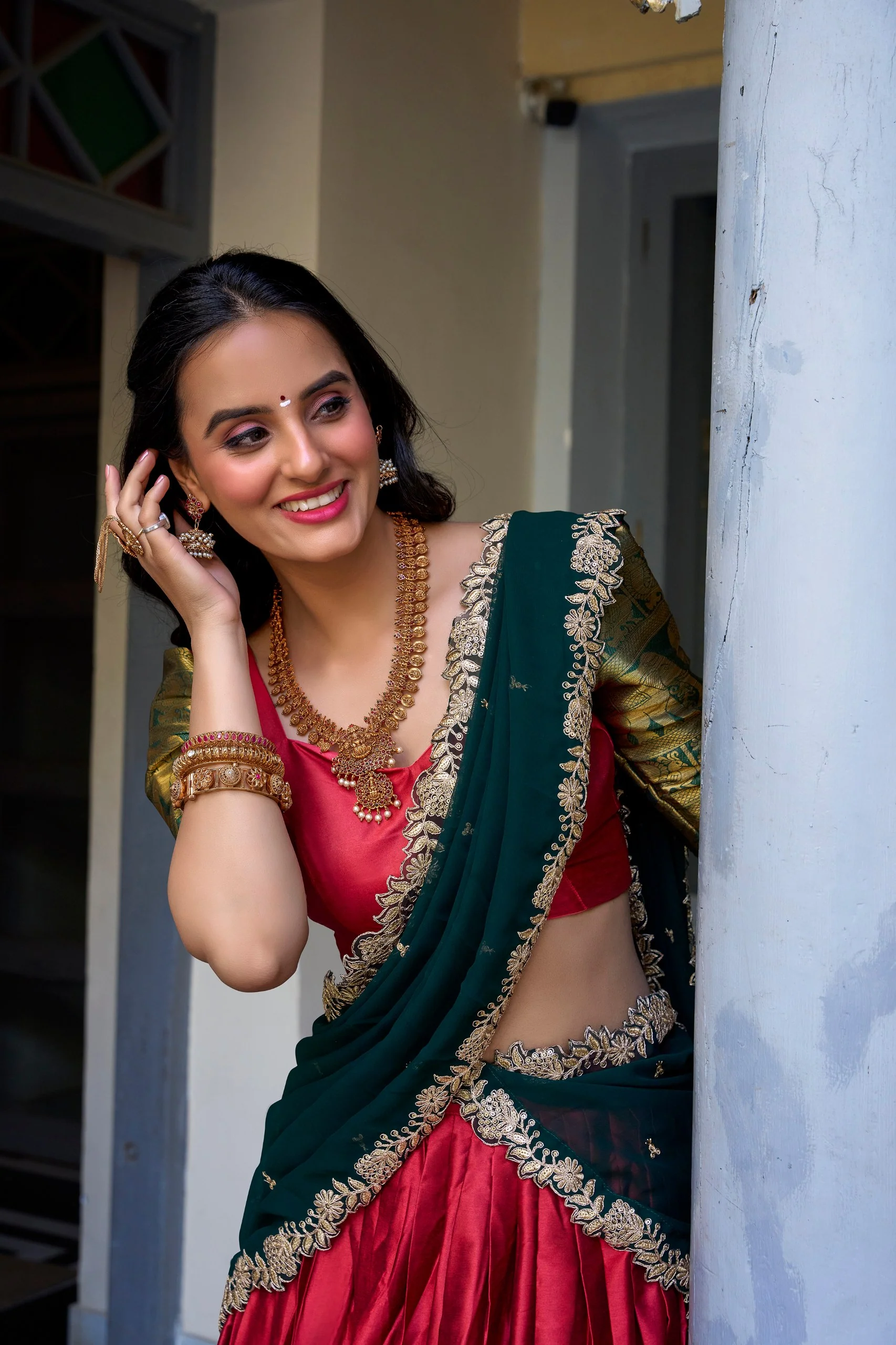 Festive Wear Narayan Pattu Designer Lehenga Set for Women - Image 2