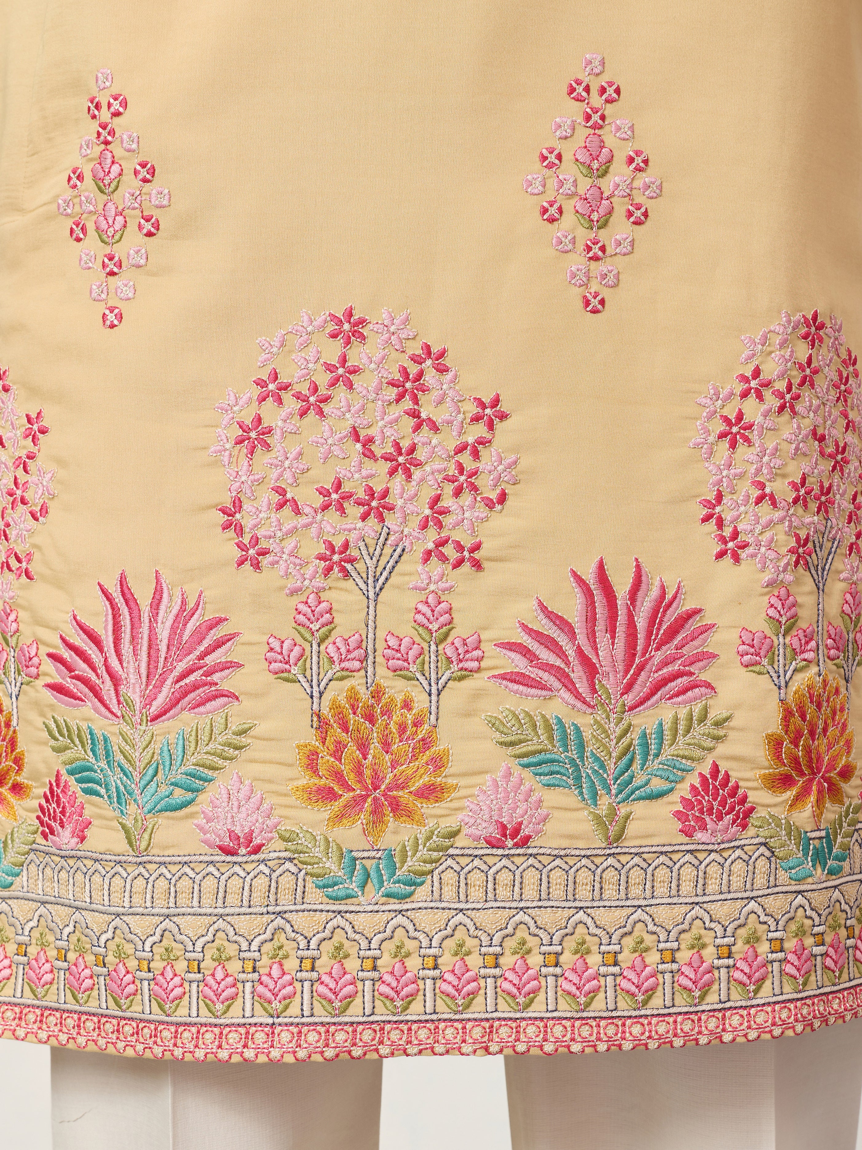 Groom Yellow Kurta for Haldi Ceremony Special for Mens - Image 5
