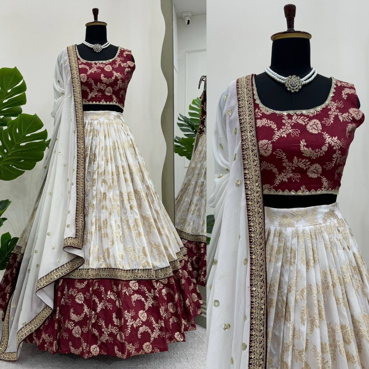 Jequrd Hevay Boutique Collection Lehenga Choli - Image 3