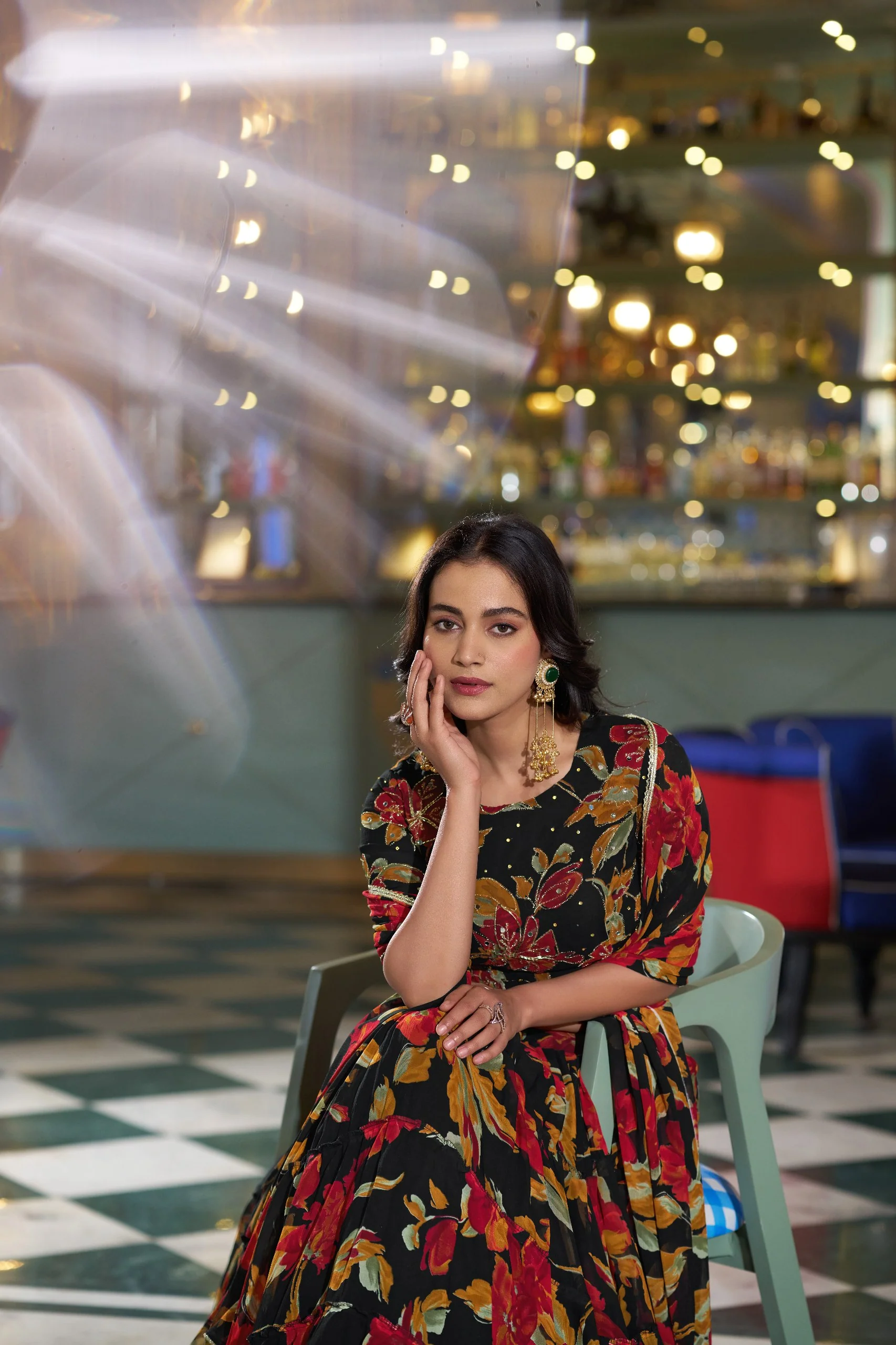 Luxury Marble Printed Lehenga Choli Collection for Special Occasions - Image 4