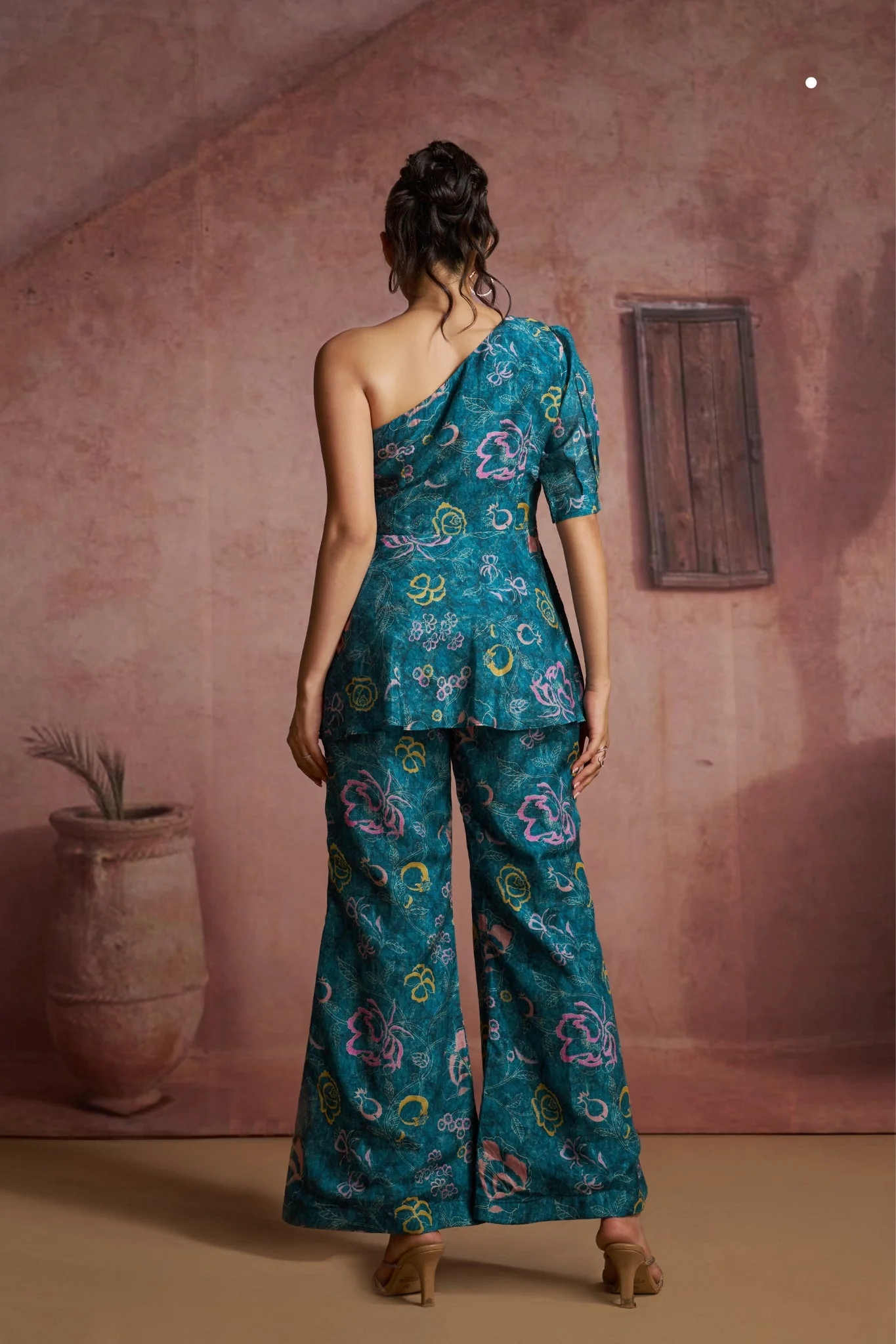 Premium Luxury Designer Blue Co Ord Set For Women - Image 5