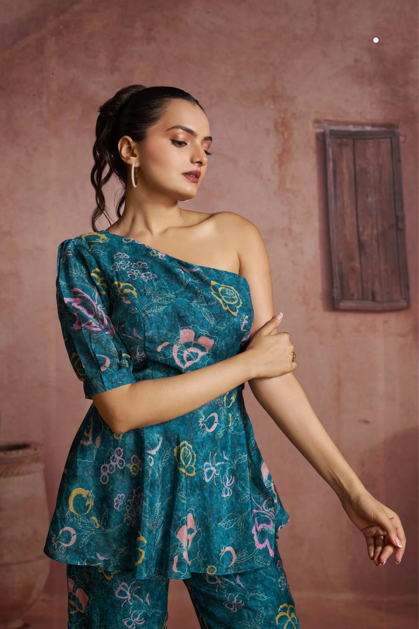 Premium Luxury Designer Blue Co Ord Set For Women - Image 6