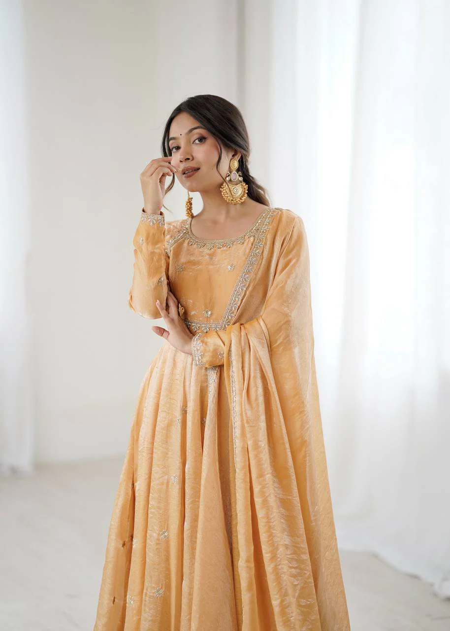Stunning Fandy Silk with Coading & Sequence work Wedding Suit Set - Image 20