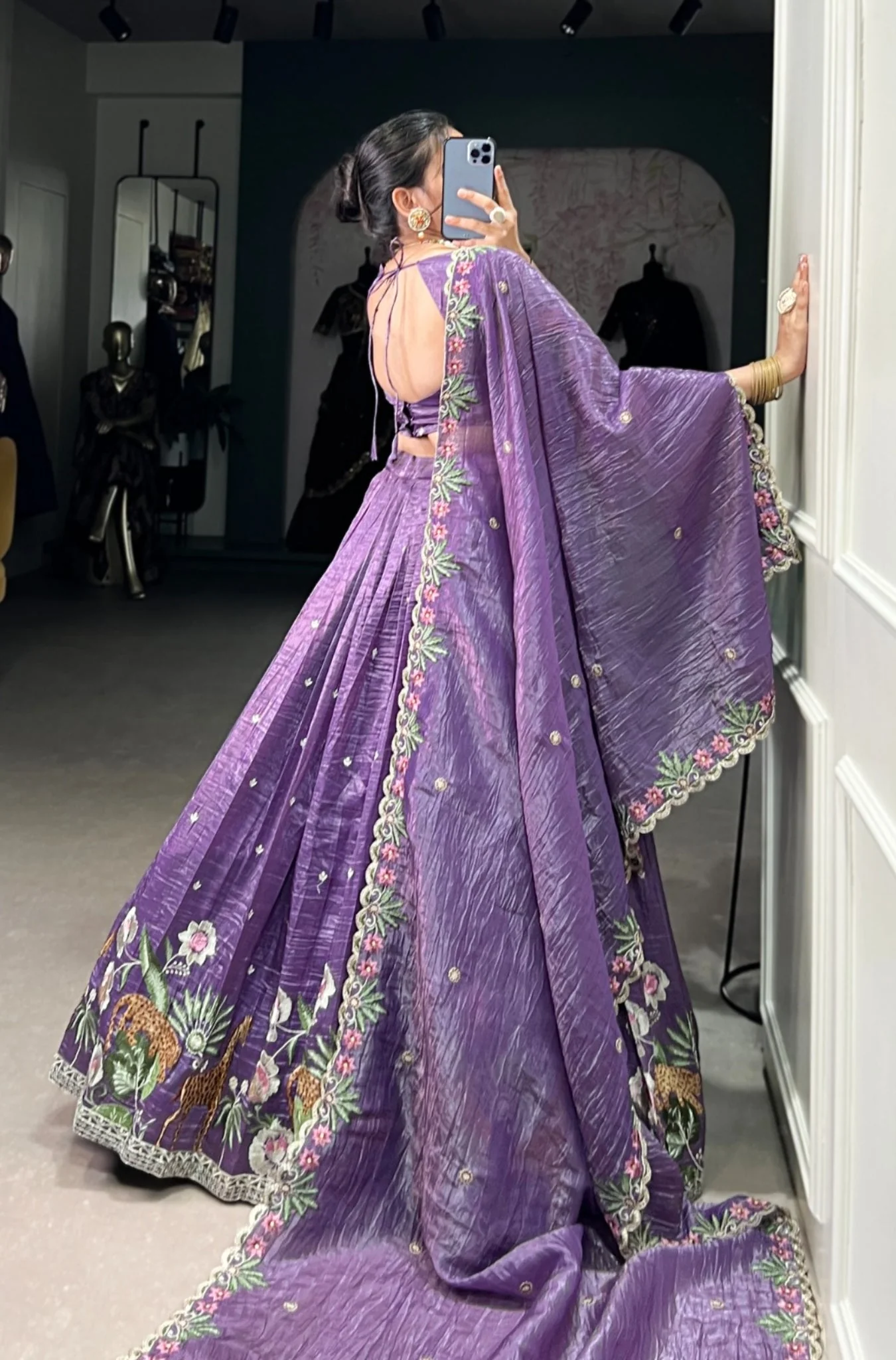 Traditional Indian Ensemble Beautiful Lehenga Choli - Image 27
