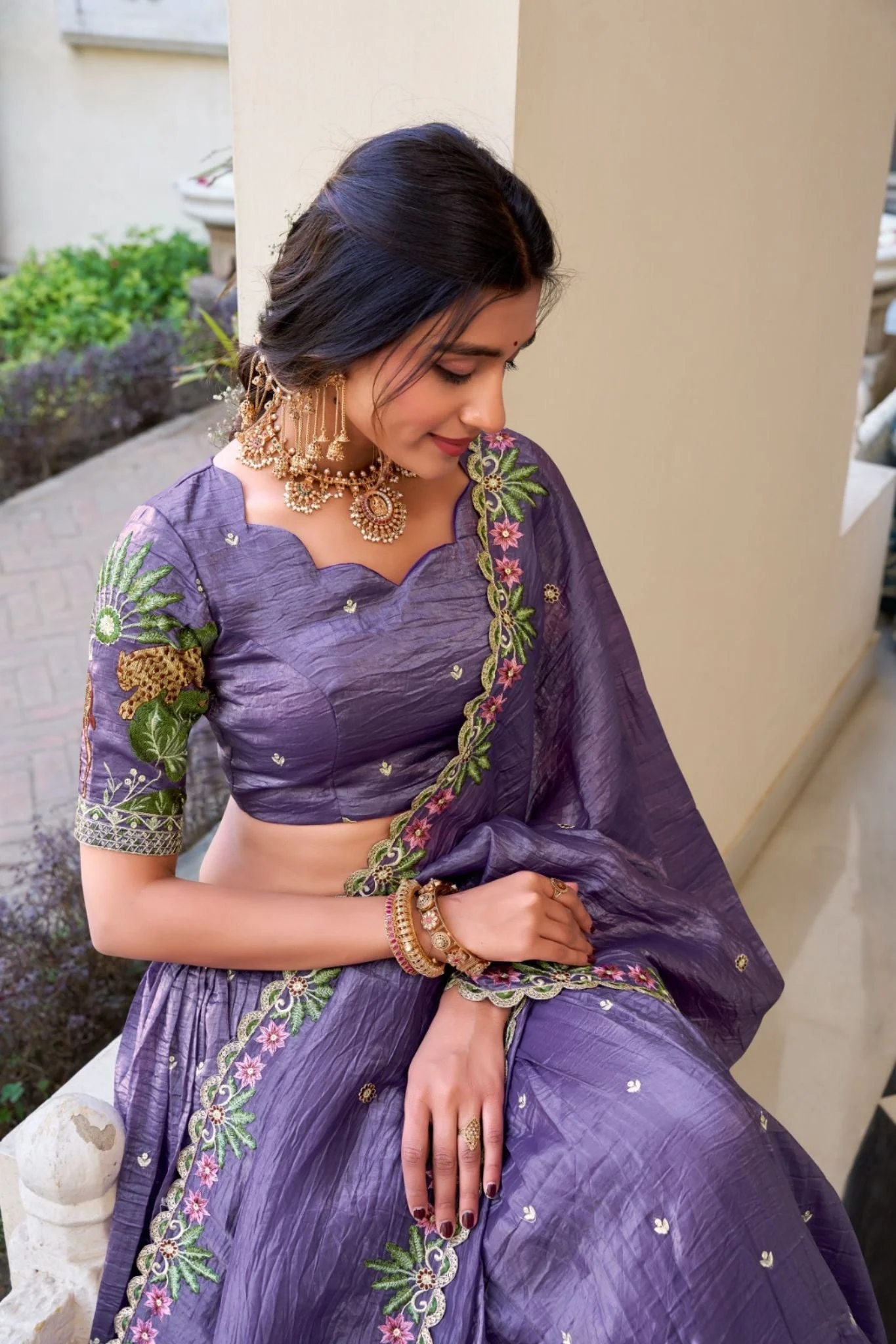 Traditional Indian Ensemble Beautiful Lehenga Choli - Image 28