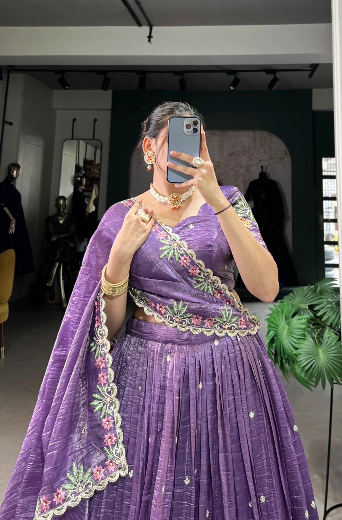 Traditional Indian Ensemble Beautiful Lehenga Choli - Image 29