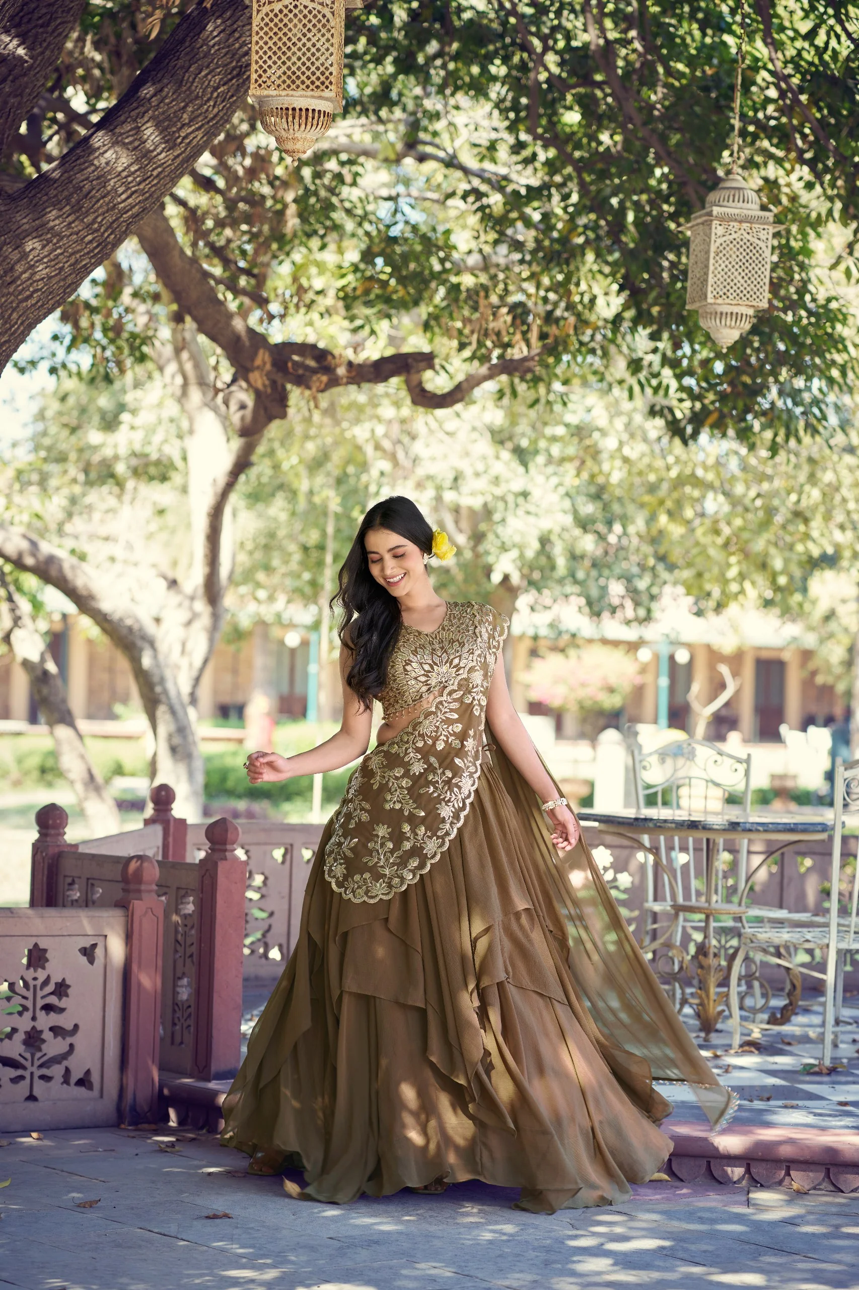 Wedding Special Marble Embroidered Lehenga Choli Collection - Image 2