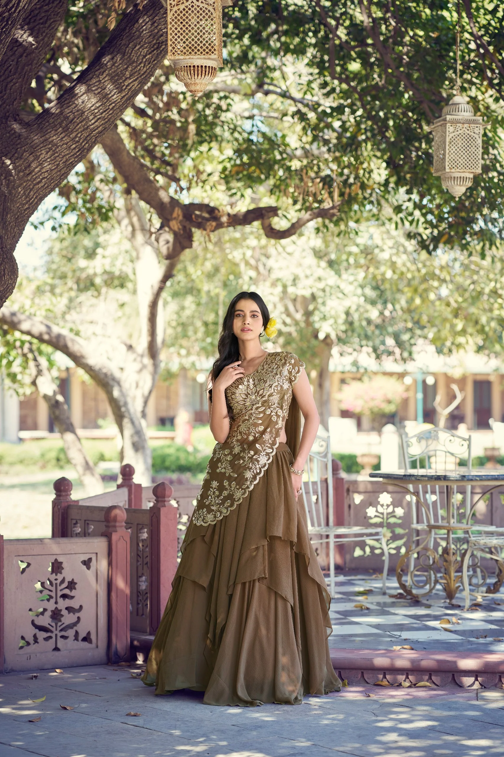 Wedding Special Marble Embroidered Lehenga Choli Collection - Image 3